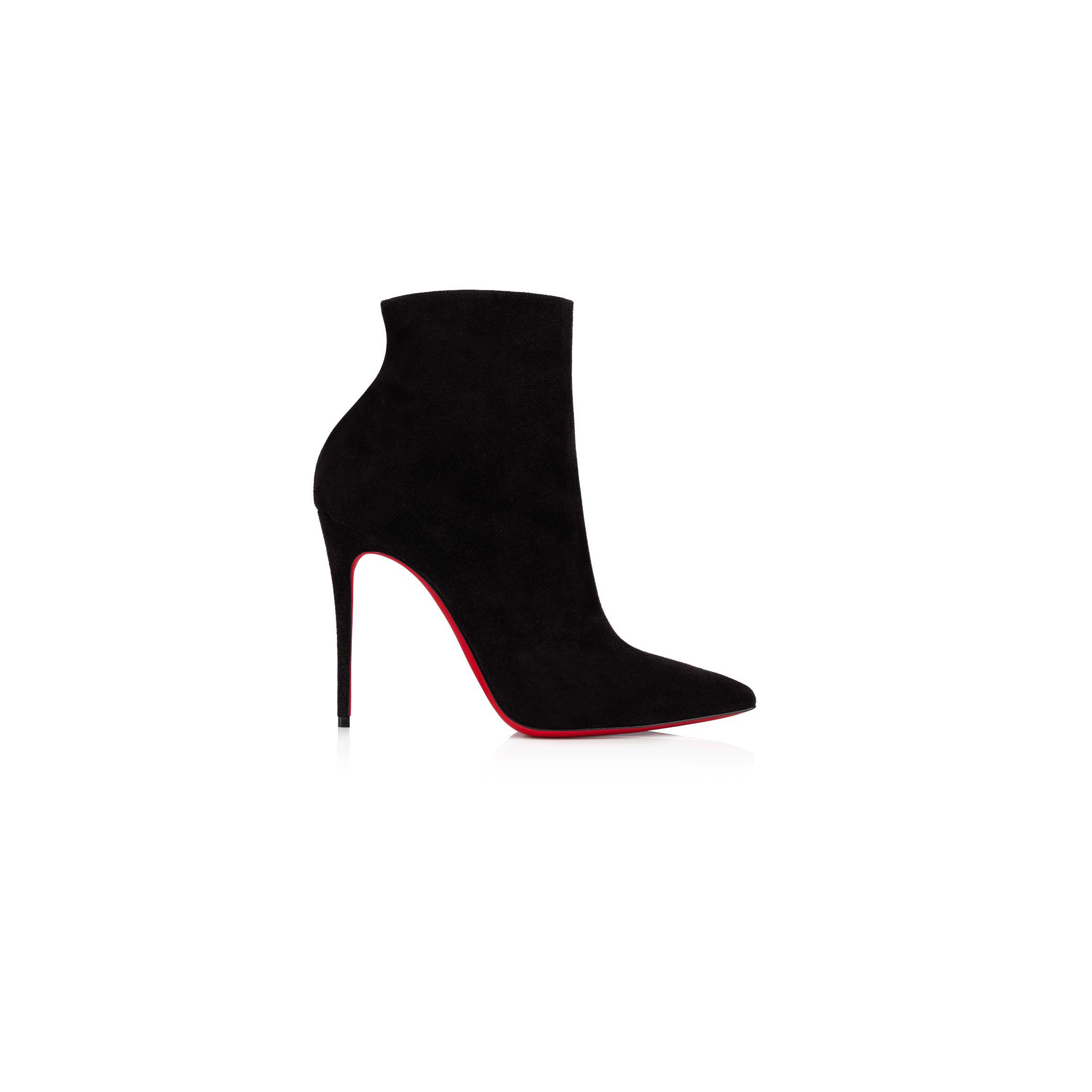 CHRISTIAN LOUBOUTIN SO KATE BOOTY 100 MM LOW BOOTS-VEAU VELOURS-BLACK-WOMEN 1190007BK01 CHRISTIAN LOUBOUTIN SO KATE BOOTY 100 MM LOW BOOTS-VEAU VELOURS-BLACK-WOMEN 1190007BK01